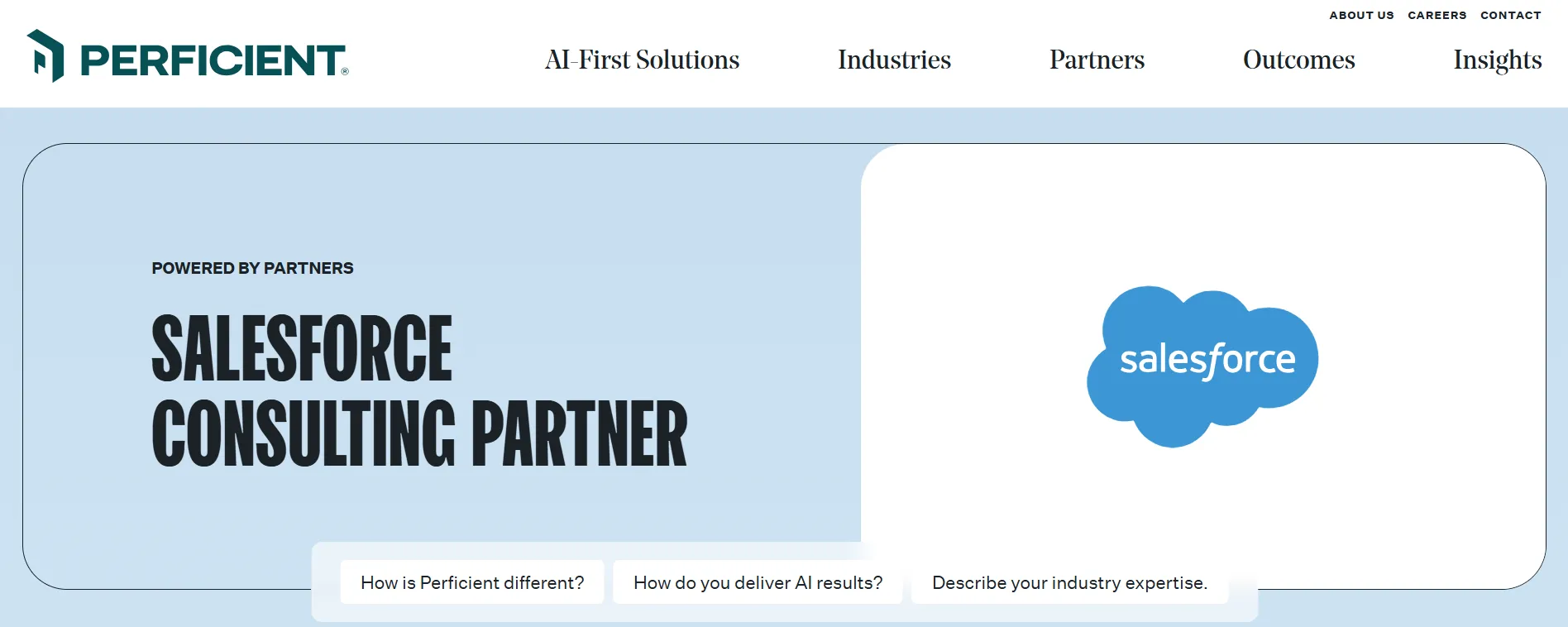 Perficient Salesforce consulting firm in Minnesota